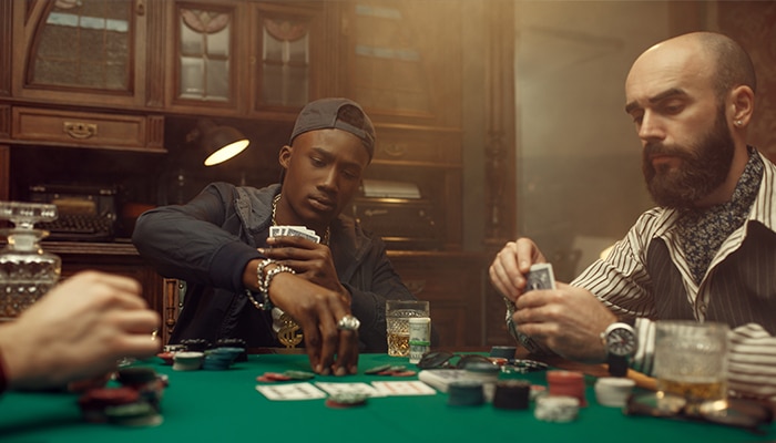 Strategy is also important in a home game of poker